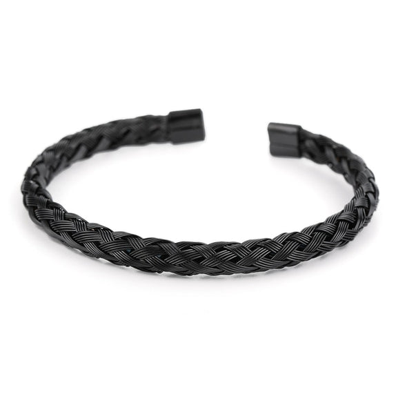 INITIO Handcrafted Knit Cuff Bracelet