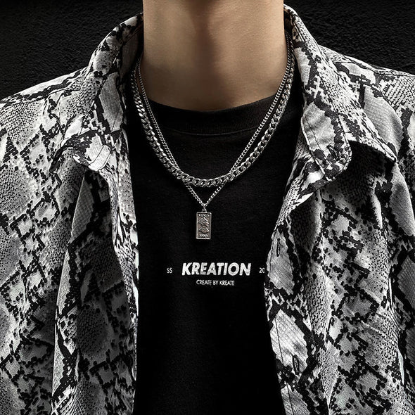 INITIO Eros Twin Strand Necklace (Combo)