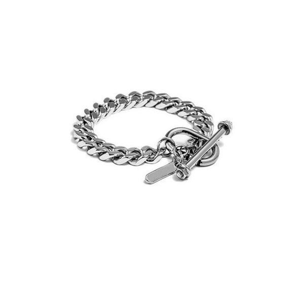 INITIO Metal Buckle Cuff Bracelet