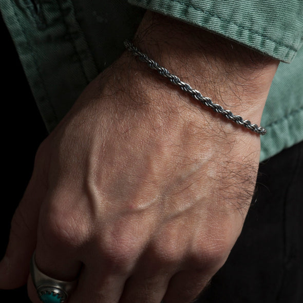 INITIO Twist Rope Chain Bracelet