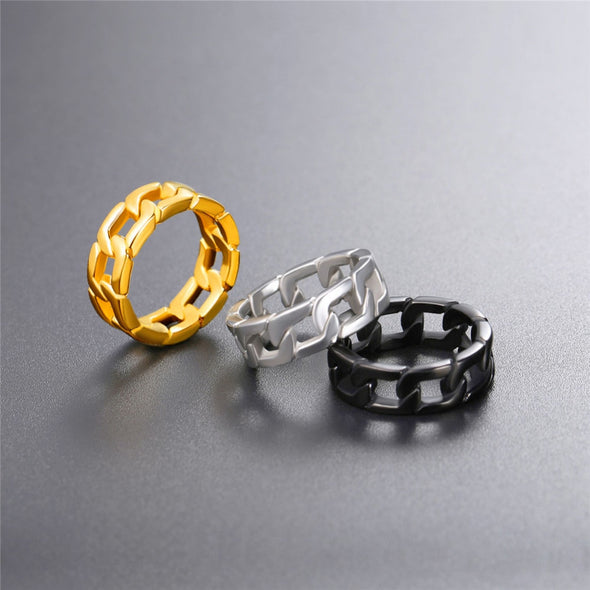 INITIO Cuban Chain Ring