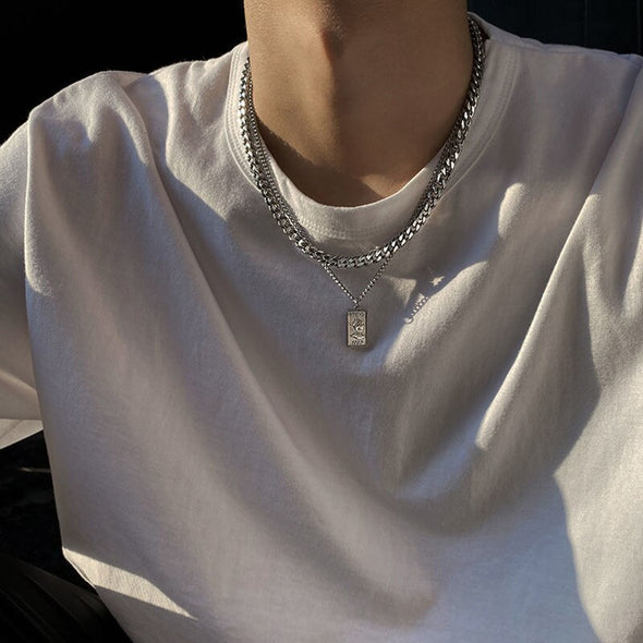 INITIO Eros Twin Strand Necklace (Combo)