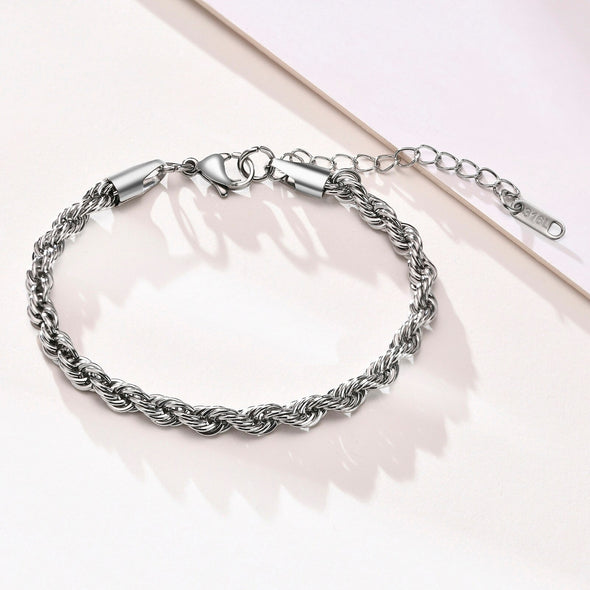 INITIO Twist Rope Chain Bracelet
