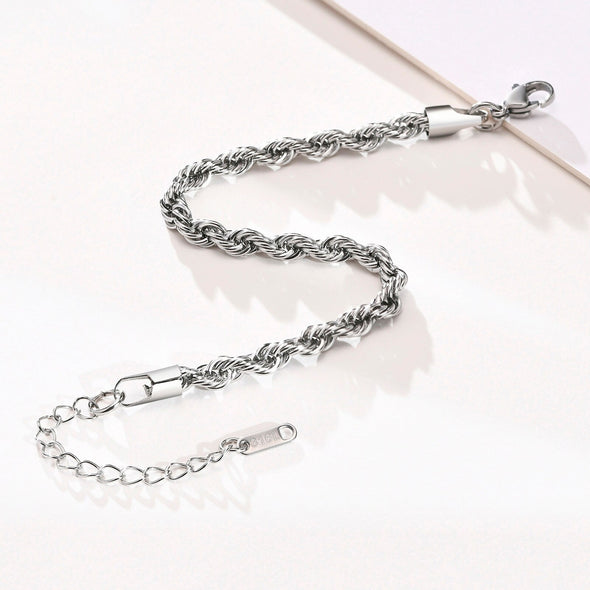 INITIO Twist Rope Chain Bracelet