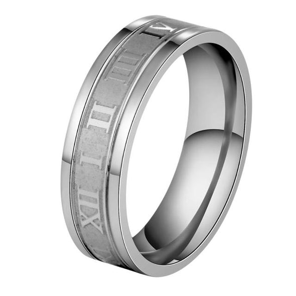 INITIO Roman Numerals Ring