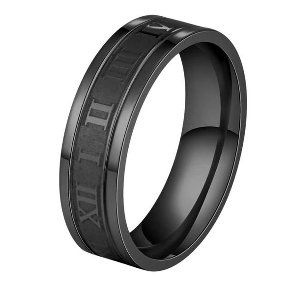 INITIO Roman Numerals Ring