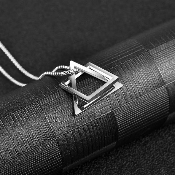 INITIO Geometric Interlock Pendant