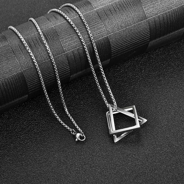 INITIO Geometric Interlock Pendant
