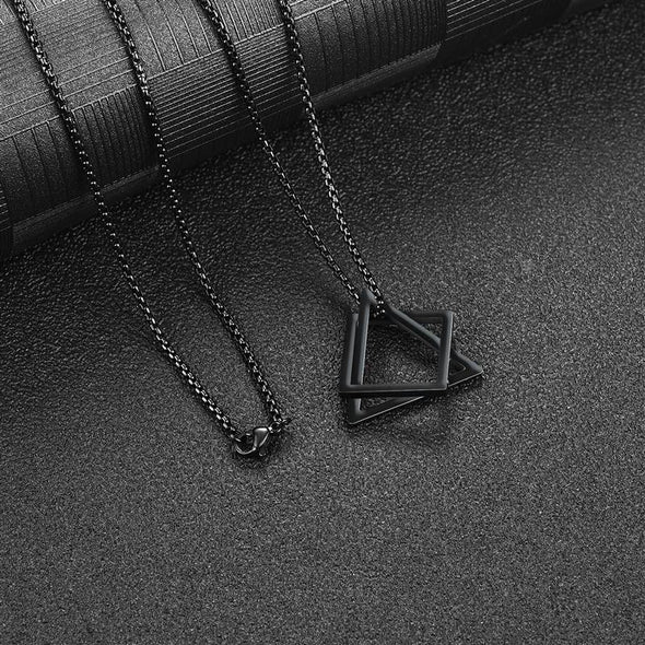 INITIO Geometric Interlock Pendant
