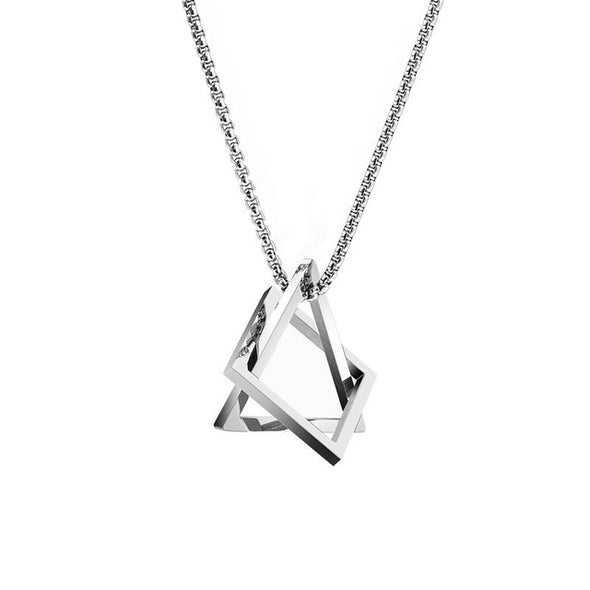 INITIO Geometric Interlock Pendant