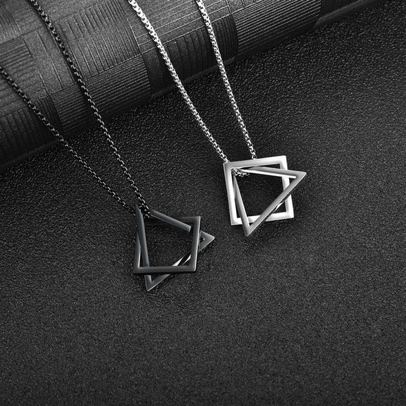INITIO Geometric Interlock Pendant