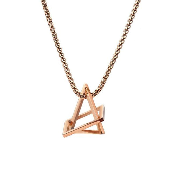 INITIO Geometric Interlock Pendant