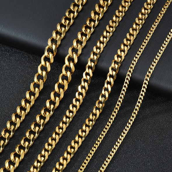 INITIO Cuban Link Chain Necklace