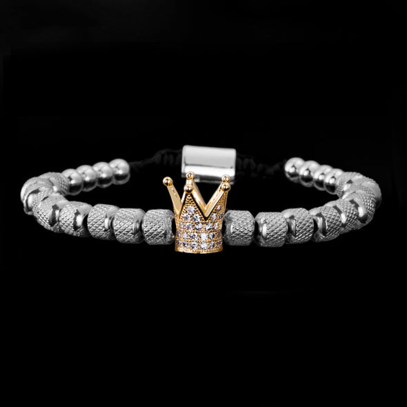 INITIO Crystal Royal Charm Bracelet Set