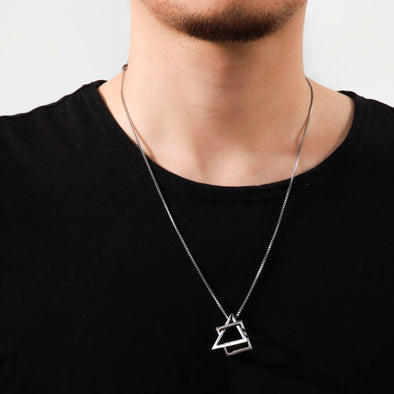 INITIO Geometric Interlock Pendant